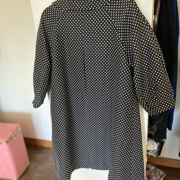 Vintage light jacket polka dots with pockets! - Picture 8 of 8